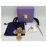 Elizabeth Taylor Katharina Cross Brooch or Pendant