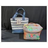 Spartina 449 Cosmetic Bad & Tote Bag