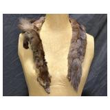 Multiple Pelt Genuine Mink Stole