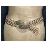 Multi-tone Metal Wire Belt Handmade in Greece