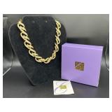 Elizabeth Taylor Eternal Flame Rhinestone Necklace