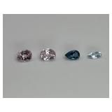 Blue Topaz & Aquamarine Loose Gem Stones