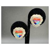 Vintage Southwestern Style Earrings
