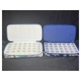2 Vera Bradley Travel Pill Organizers