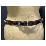 Equestrian Horse Bit Inspired Ladies Belt