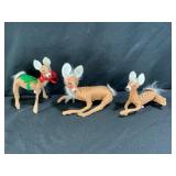 Three Annalee Deer / Fawn Dolls