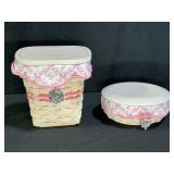 2 Longaberger Horizon of Hope Baskets
