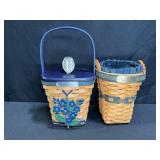 2 Longaberger Collectors Club Member Baskets