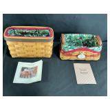 Longaberger  Treats & Holiday Helper Baskets