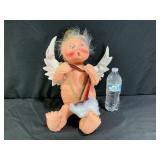 Large 1990 Annalee Angel Cherub Felt Doll