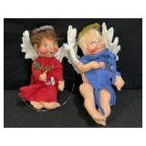 Two  Annalee Mobilitee Cherub Angel