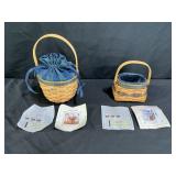 Two Longaberge Collectors Club Renewal Baskets