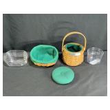 2 Longaberger Hostess Appreciation Baskets