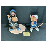 Annalee Baseball Catcher & Mouse Batter