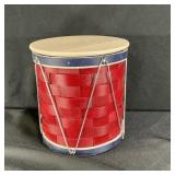 Longaberger 2014 Tall  Drum Basket