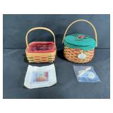 Longaberger Tree Trimming & Holiday Helper Basket