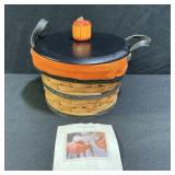 2005 Longaberger Halloween Small Bushel Basket