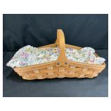 2005 Longaberger Wooden Blossom Basket