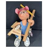 Annalee Habitat Carpenter Construction Mouse