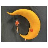 Annalee 3" Witch with 18" Halloween Moon Mobile