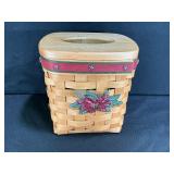 2006 Longaberger Tall Tissue Basket