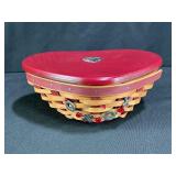 Longaberger 2009 Sweetheart Tender Heart Basket