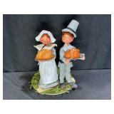 Annalee Mobilitee Thanksgiving Pilgrim couple