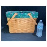 1998 Longaberger double-swing handle picnic baske