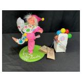 Annalee Logo Kid Clown Doll & Surprise Birthday