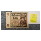 1922 German 5000 mark