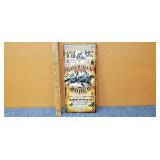 Official Bob Coronato Sheridan WY Tin Sign Rare