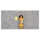 Antique Skookum Doll Papoose