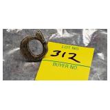 Authentic C Brass Letter Civil War, Idian Wars