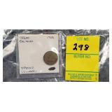 1908 Silver Great Britain 3-Pence Coin
