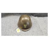 Military Helmet w/ Liver & Chinstrap, Great