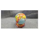 Vintage Metal World Globe J Chein Co.
