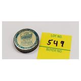 Antique Salesman Sample Mentholatum Tin
