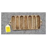 Old Metal Corn Bread Pan