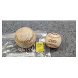 Vintage Softball & Rawlings Baseball