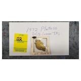 1972 Platte, SD Dog License Tag
