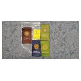 Lot of 4 Old Tobacco Ribbons