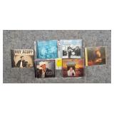 Lot of 7 CDs Rock, Country, More