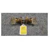Pair of Antique Glass Door Knobs