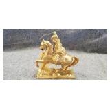 Vintage Buffalo Bill Cody Metal Statue