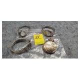 Lot of 4 Watches--Stellar Pocket Wath, Japan