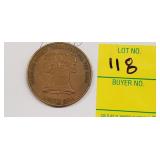1973 Oral Roberts Liberty Bell Token