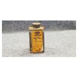 Antique Tin Full Dupont Varnish Paper Label