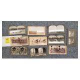 Lof of 10 Military Stereoviews