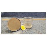 Lot of 2 Vintage Shaving Mug & Mirror