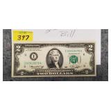 1976 $2 Bill Great Condition